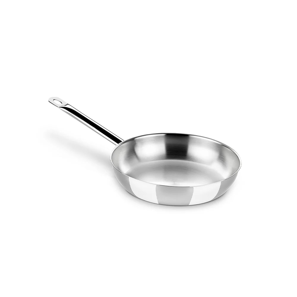 Professional Padella Acciaio Inox Cm 30
