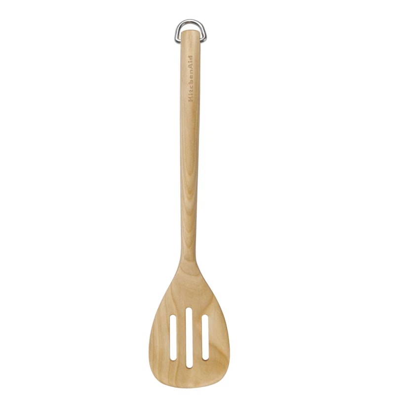 Wooden Tools Spatola Forata In Betulla